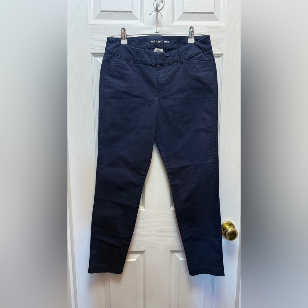 Navy Pixie Chino